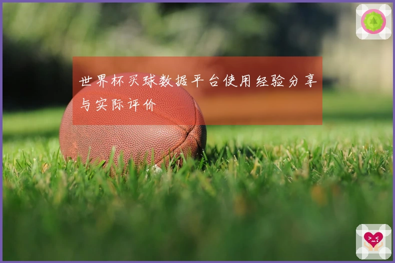 世界杯买球数据平台使用经验分享与实际评价