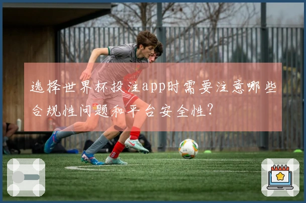 选择世界杯投注app时需要注意哪些合规性问题和平台安全性？